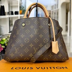 Louis Vuttion GM Montagine Monogram Tote Bag Perfect Condition